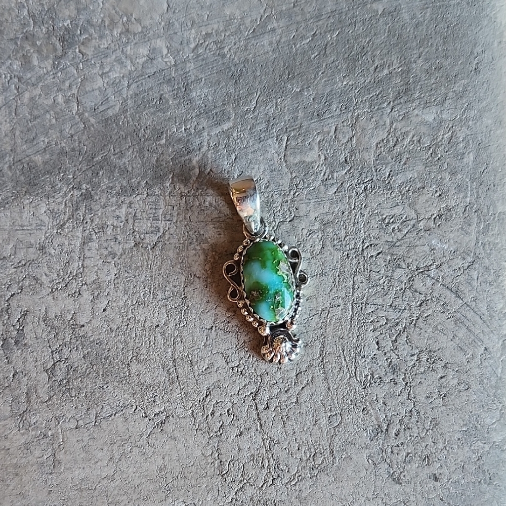 Sonoran Gold Turquiose Pendant